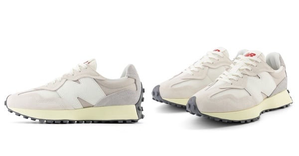 New Balance「人氣327＆國民球鞋574」又出春日新色！療癒天空藍、浪漫櫻花粉狙擊你心