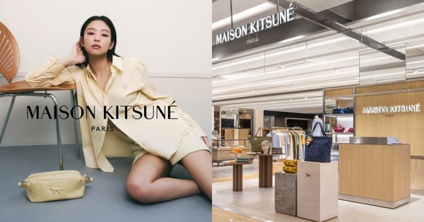 Jennie同款台灣買得到！Maison Kitsun小狐狸必收新品推薦