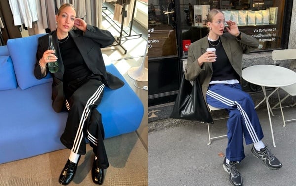 「adidas三線褲」重回時尚戰場,是時候從衣櫃拿出來!潮人們X種運動褲穿搭公式先筆記