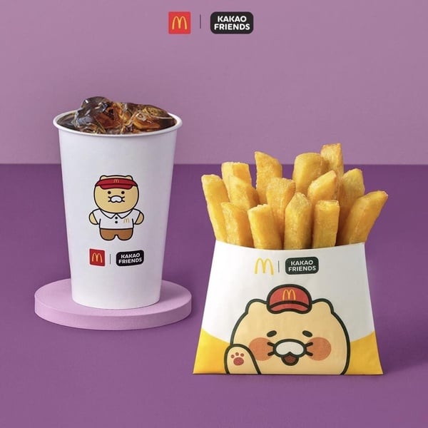 KAKAO FRIENDS x 麥當勞聯名周邊
