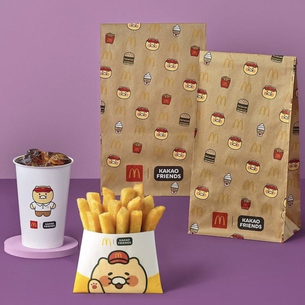 KAKAO FRIENDS x 麥當勞聯名周邊