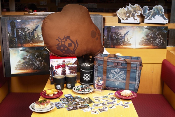 壽司郎 x《魔物獵人》20周年登場！免費送道具吊飾、資料夾，再推烤地瓜霜淇淋、和菓子