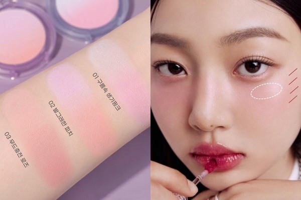 Jennie新畫報蝴蝶腮紅畫法，減齡氛圍感