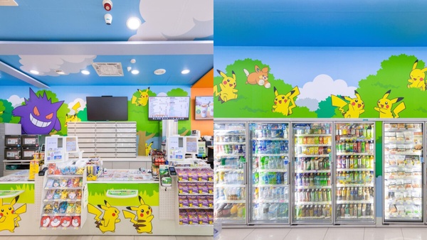 7-11「寶可夢皮卡丘主題店」亮相!皮卡丘打卡牆、寶可夢遊戲機台都有,限定周邊超欠買