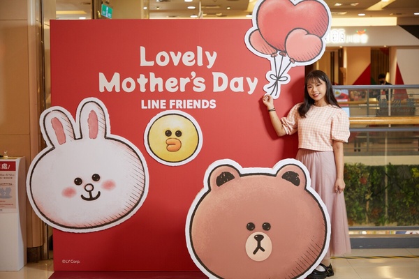 熊大快閃店！Global Mall X LINE FRIENDS 推限定打卡點、「繽紛派對快閃店」中和登場