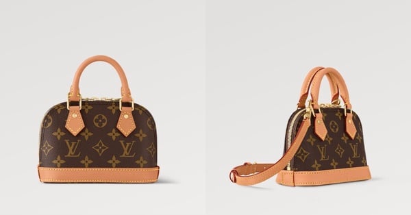 精品保齡球包推薦1:Louis Vuitton Nano Alma,NT$60,500