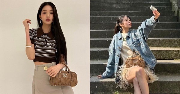 精品保齡球包推5:Miu Miu Arcadie matelassé 納帕皮革手袋,NT$98,000