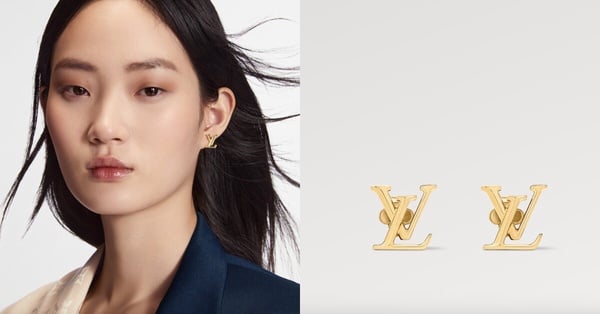 入門精品耳環推薦1：Louis Vuitton Iconic 耳環，NT$14,500