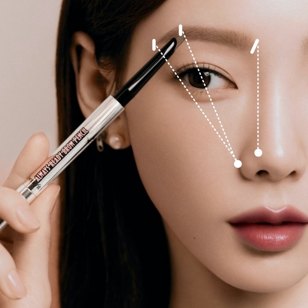 新手基本畫眉眉型,提升面部折疊更顯瘦,《淚之女王》金智媛改變眉型