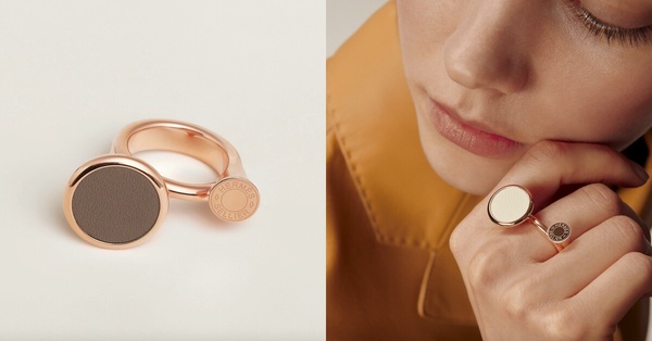 2024經典「入門精品戒指」推薦1:Hermès Cor戒指,NT$16,800
