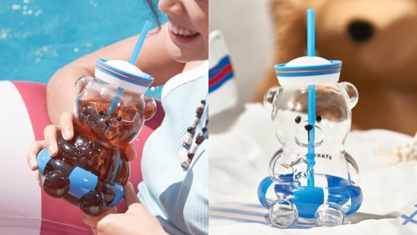 星巴克「夏日海邊系列星杯」登場！小熊吸管杯、帆船馬克杯太萌，小熊吊飾水杯盲盒必抽
