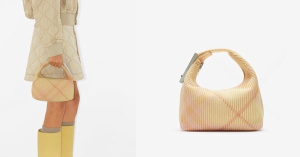 2024精品飯盒包推薦：Burberry Mini Peg Duffle Bag，NT$59,000