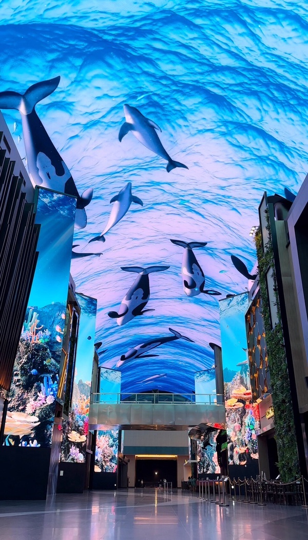 韓國仁川「Inspire 迎仕柏度假城」亮點2、極光道AuroraHall