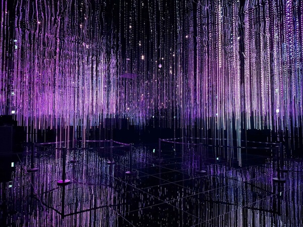 韓國仁川「Inspire 迎仕柏度假城」亮點4、韓版TeamLab「LeSpace光影藝術空間」新開幕