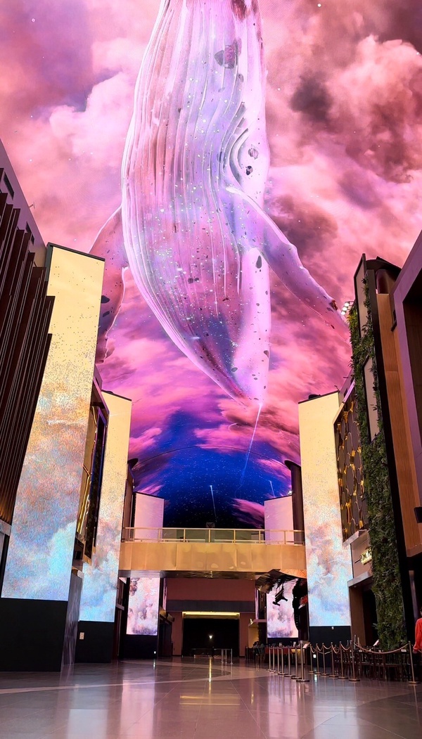 韓國仁川「Inspire 迎仕柏度假城」亮點2、極光道AuroraHall