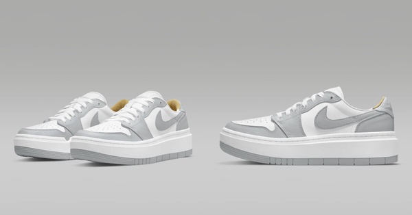 2024灰色球鞋推薦：Nike Air Jordan 1 Elevate 低筒，NT$4,500