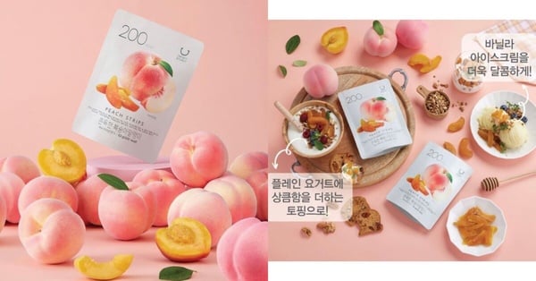2024 Olive Young必囤低卡零食推薦:Delight Project水蜜桃果乾