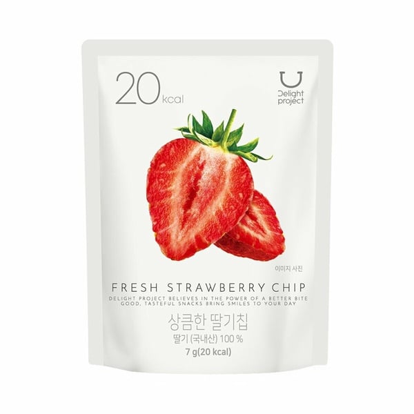 2024 Olive Young必囤低卡零食推薦:Delight Project水蜜桃果乾