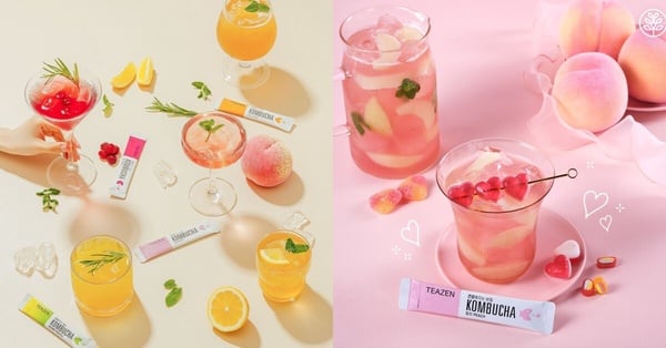 2024 Olive Young必囤低卡零食推薦:TEAZEN kombucha排毒瘦身茶