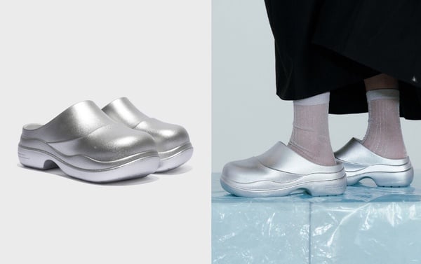 韓國Rockfish必買鞋款推薦：HAYDEN GLOSS CLOG ，韓幣63,000（約NT$1,492）