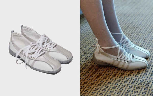 韓國Rockfish必買鞋款推薦：BLISS LACEUP SNEAKERS ，韓幣115,000（約NT$2,724）
