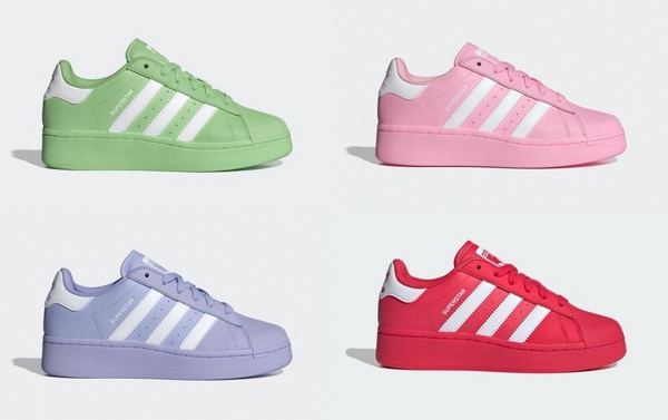 2024厚底球鞋推薦:adidas Originals SUPERSTAR XLG,NT$3,690