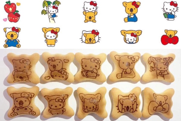 台灣也買得到!7-11開賣小熊餅乾x Kitty