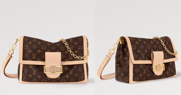 BLACKPINK Lisa愛用精品包:Louis Vuitton Dauphine Soft GM,NT$145,000