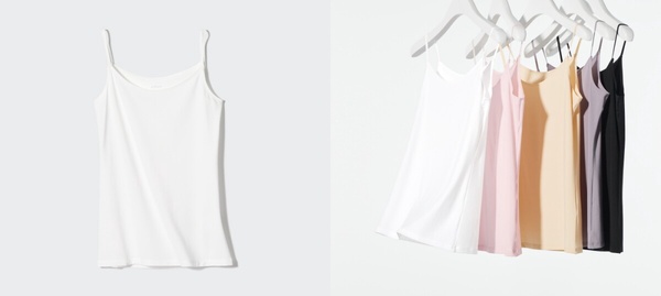 UNIQLO必收2：AIRism細肩帶背心，原價NT$390→感謝價格NT$290