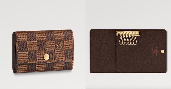 畢業禮物「精品包款/配件」推薦：Louis Vuitton 6匙鑰匙包，NT$9,700