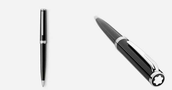 畢業禮物「精品包款/配件」推薦：Montblanc萬寶龍PIX黑色原子筆，NT$9,500