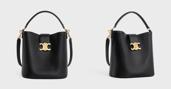 2024最新黑色精品包:CELINE LOUISE光滑牛皮革中號手袋