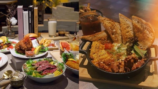 台中早午餐推薦17間：威士忌炒野菇早午餐、口水雞炸饅頭、厚蛋燒