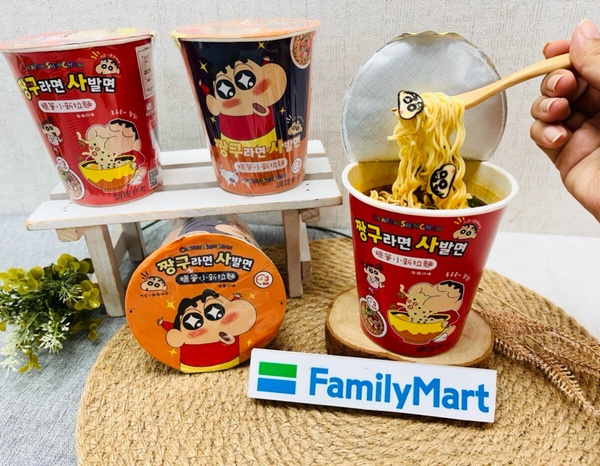  蠟筆小新粉絲必吃！全家開賣「蠟筆小新泡麵」太可愛