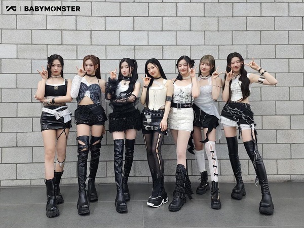 2024 Youtube K-pop偶像直拍點讚數TOP5：BABYMONSTER贏過BLACKPINK？