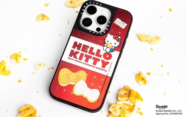 Kitty粉絲收!CASETiFY推Hello Kitty聯名手機殼太可愛,立體Kitty必收,零食款太萌