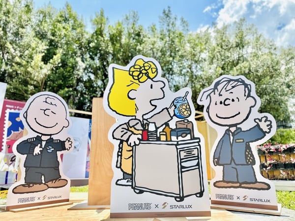 史努比粉絲必逛！史努比攜手星宇航空快閃店在華山！