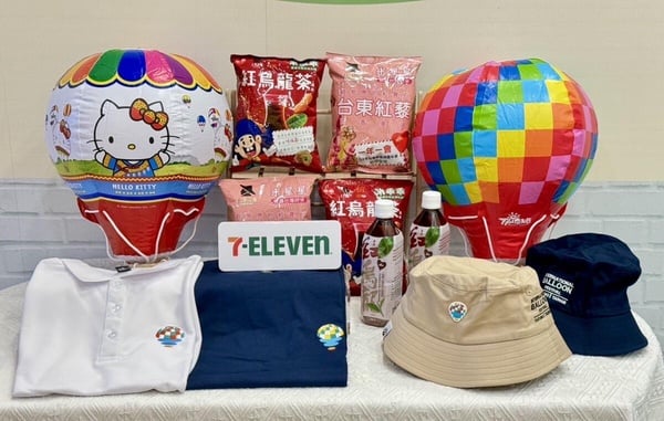 7-11「Hello Kitty熱氣球周邊」可愛登場！Kitty現身臺東熱氣球，再推咖啡買一送一優惠