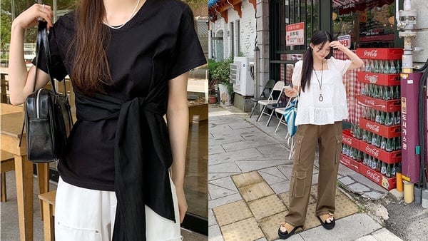 夏天藏肚穿搭技巧!確認肚子高度、衣服合身不貼身