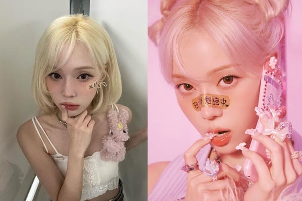 Jennie受傷意外帶起風潮？KPOP「膠布妝」日漫元素拉滿！