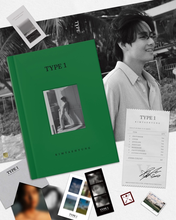 BTS金泰亨首場個人攝影寫真紀念展來台！寫真集《Type1》5大亮點