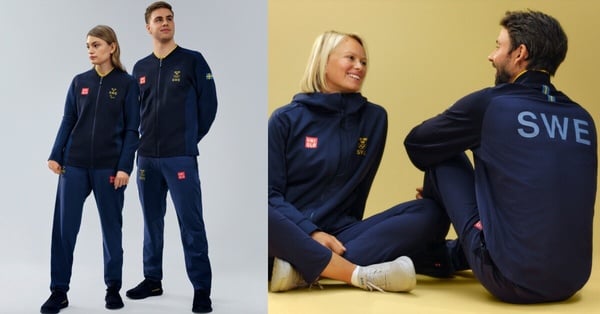 2024瑞典隊奧運隊服:UNIQLO