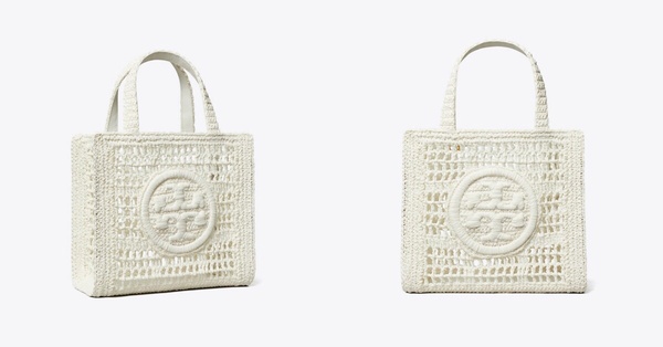 13.Tory Burch ELLA迷你手工鉤織托特包，NT$11,900
