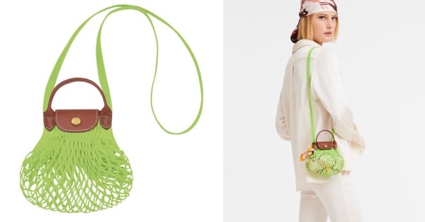 15.Longchamp LE PLIAGE FILET 斜揹袋 XS，NT$3,600