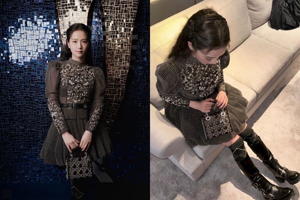 盤點Jisoo在Dior時裝周的10套造型，「這套」超出圈，根本現代Miss Dior！