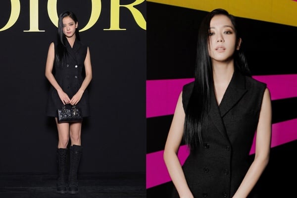 盤點Jisoo在Dior時裝周的10套造型，「這套」超出圈，根本現代Miss Dior！