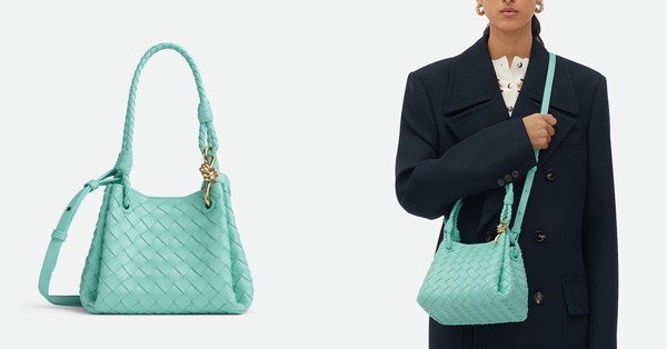2024夏日多巴胺色系精品包6：Bottega Veneta Small Parachute