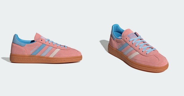 adidas Originals HANDBALL SPEZIAL粉藍拼接款，NT$3,690