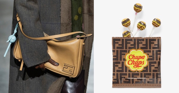 精品吊飾推薦4：FENDI x Chupa Chups® 棒棒糖套硬殼吊飾