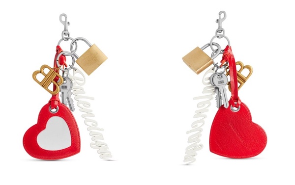 精品吊飾推薦12：Balenciaga PALOMA KEYCHAIN IN MULTICOLORED吊飾